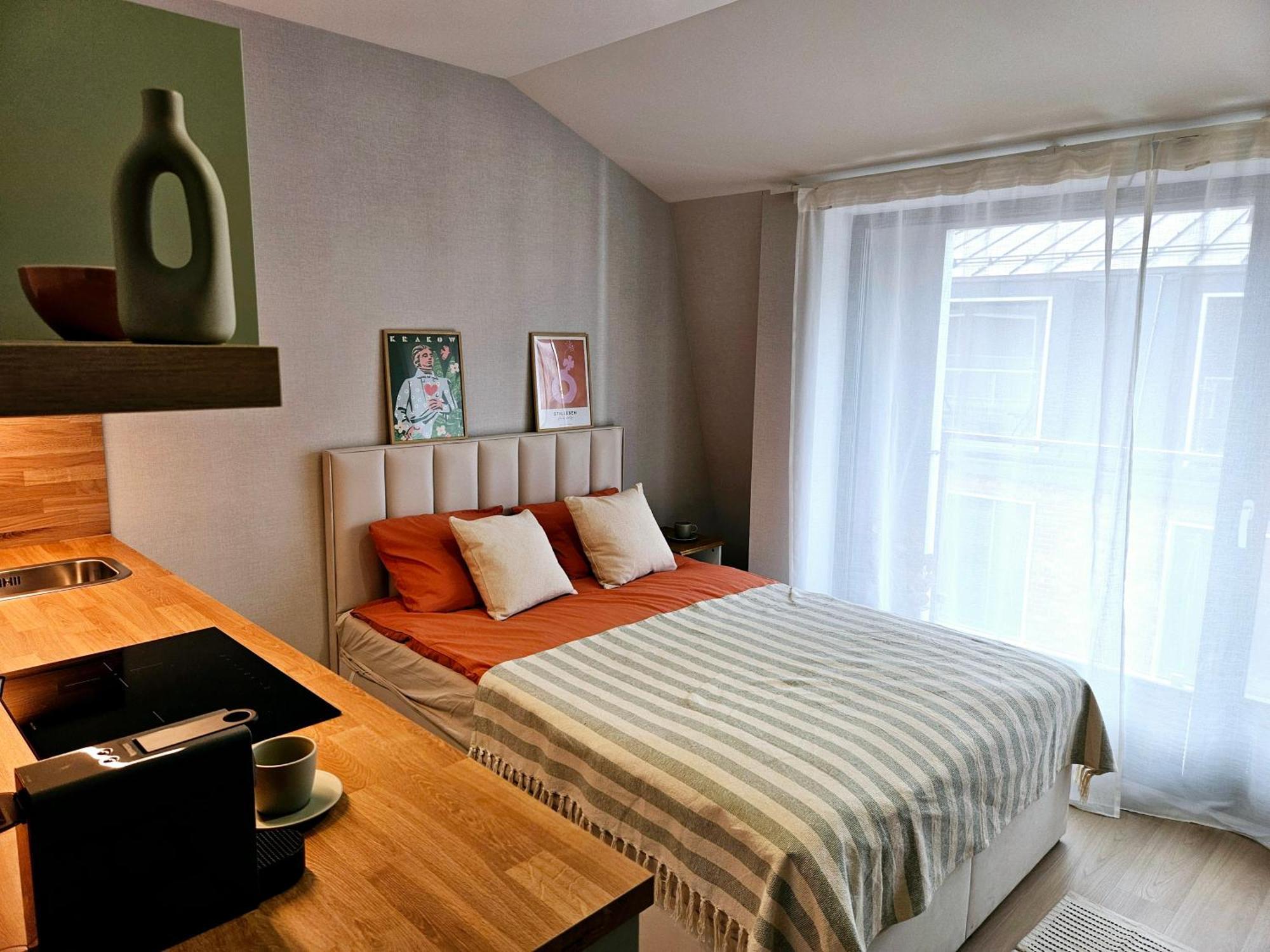 Apartament Katowa - Sauna, Ac, Balcony