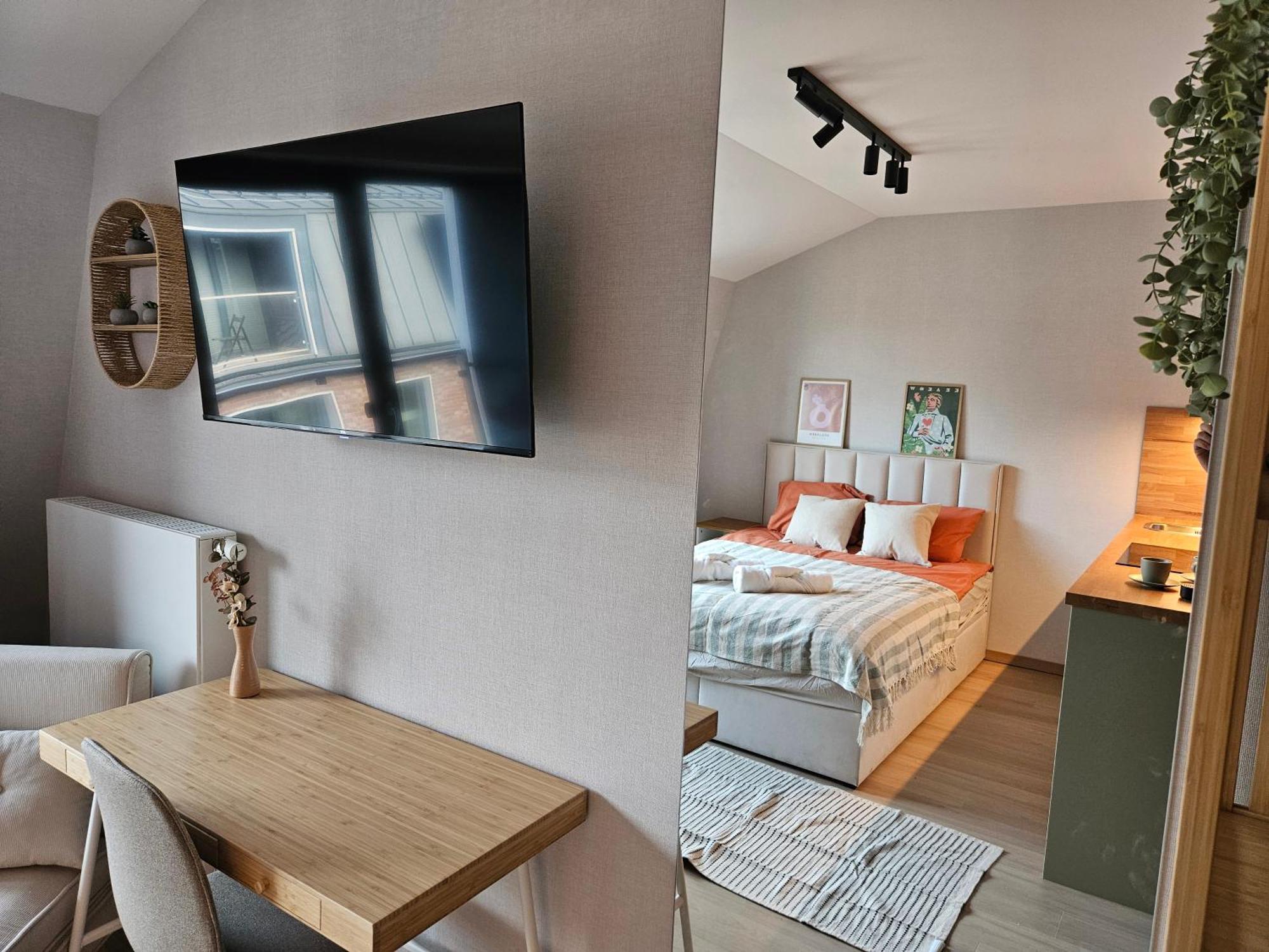 Katowa - Sauna, Ac, Balcony Apartament *